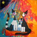 130 Katzen - 3-lagig - Rosina Wachtmeister